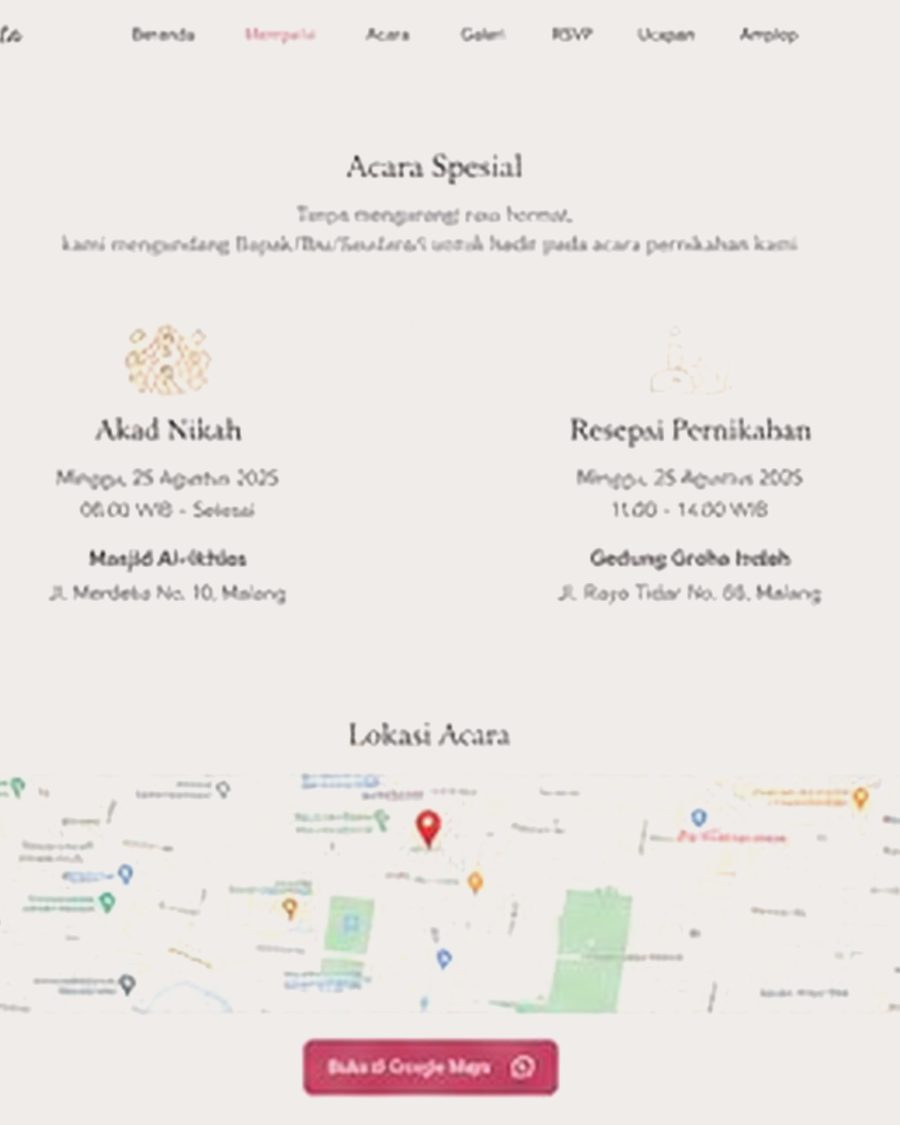 Gunung Semeru — Pernikahan